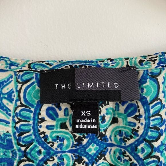 The Limited Blue Boho Blouse - Picture 4 of 4